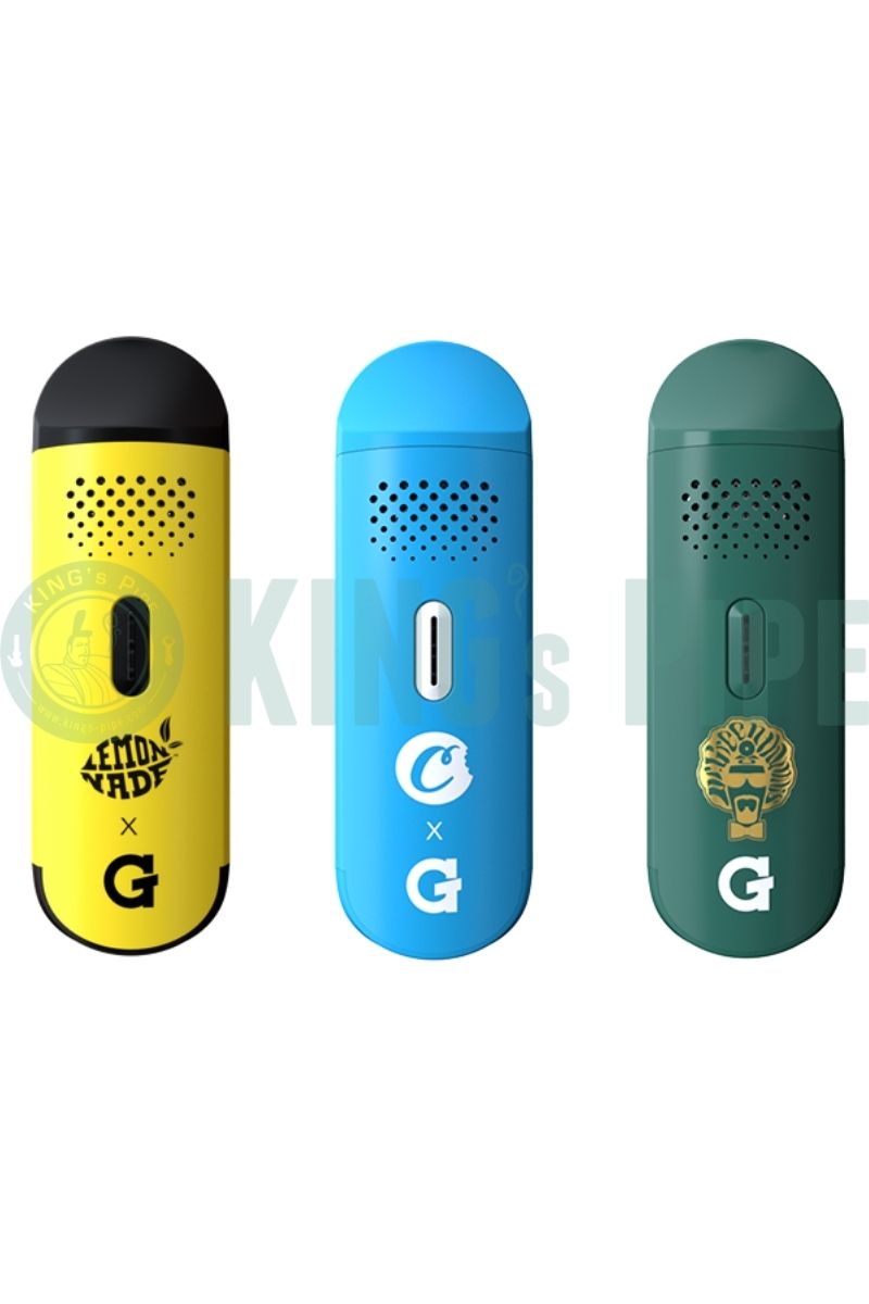 G Pen Dash Dry Herb Vaporizer Limited Editions (Cookies, Lemonade &amp; Dr. Greenthumbs)