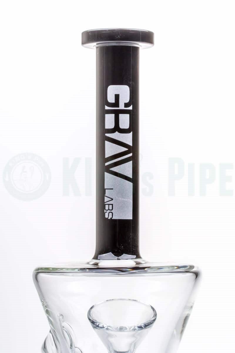 Grav Labs - 10&#39;&#39; Hourglass Recycler - Black Accent
