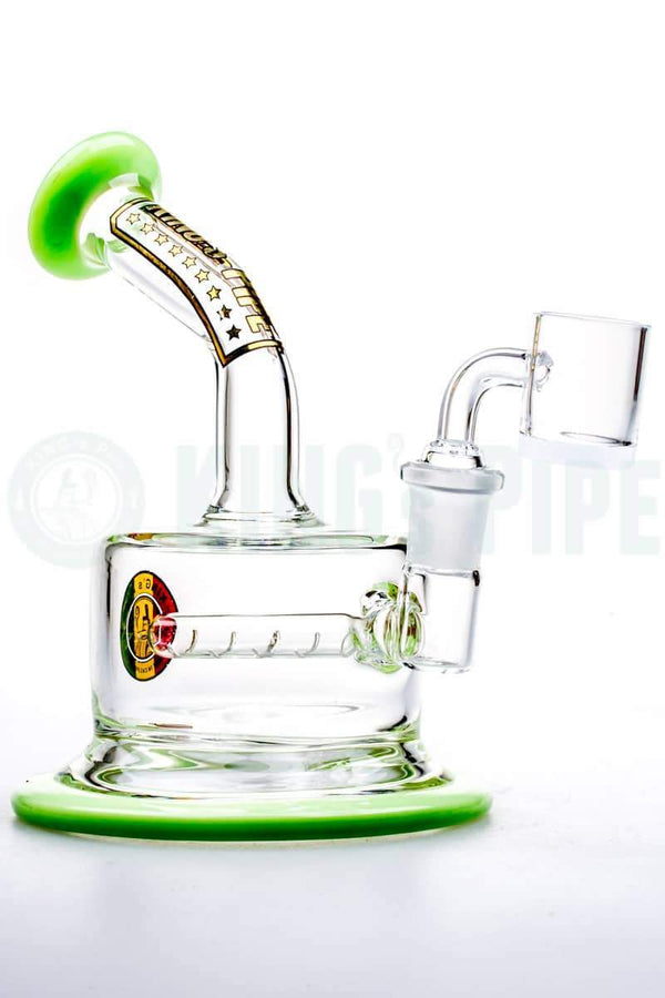 Inline Perc FAT CAN Dab Rig | KING's Pipe Glass