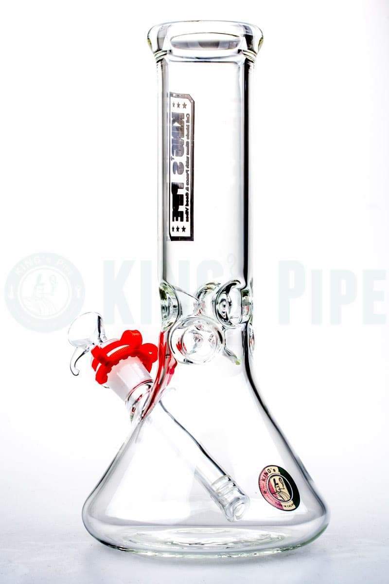 KING's Pipe Glass - 10 inch Glass Beaker Bong