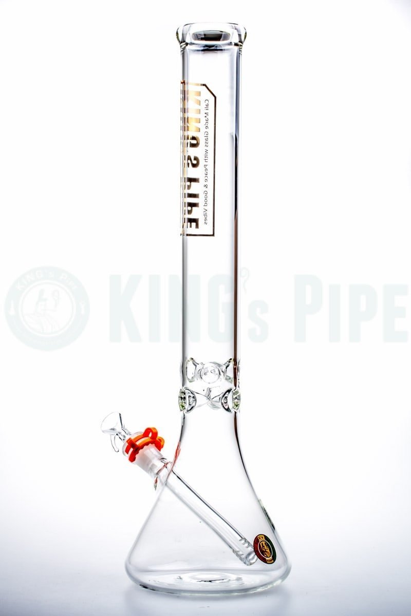 KING's Pipe Glass - 18 inch Beaker Bong