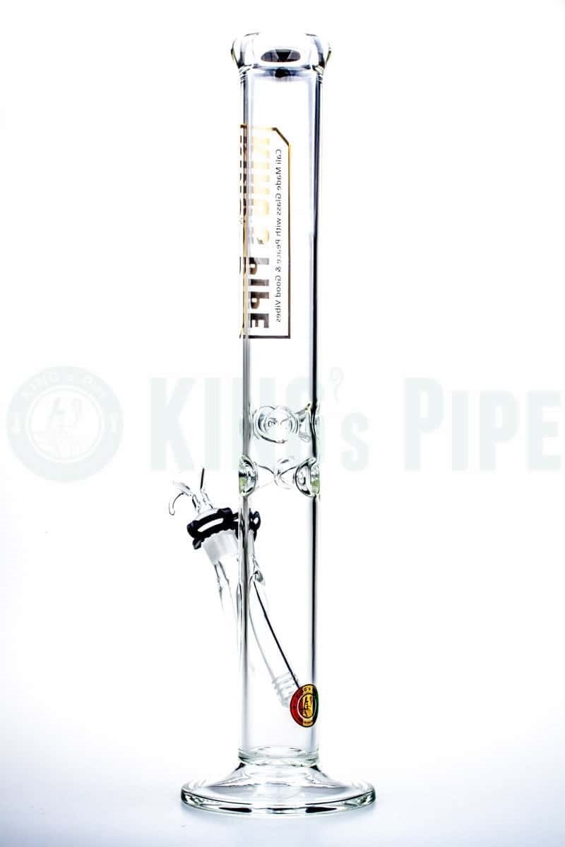 KING's Pipe Glass - 18 Inch Straight Tube Water Bong