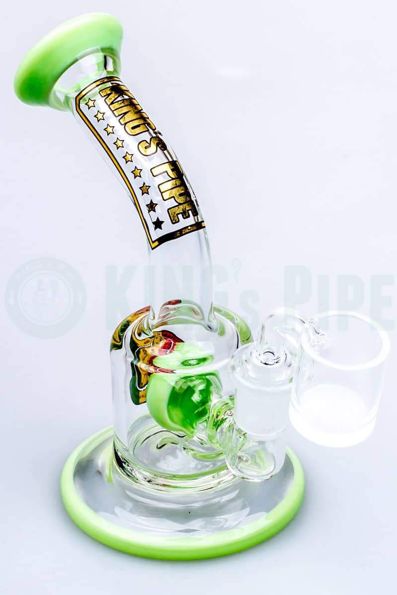 KING&#39;s Pipe Glass - Ball Perc Mini Dab Rig