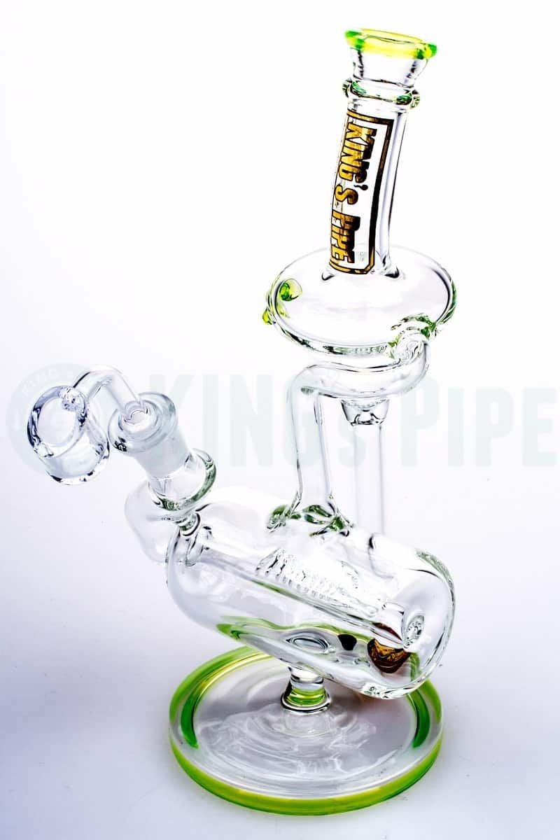 KING&#39;s Pipe Glass - Inline Perc Recycler