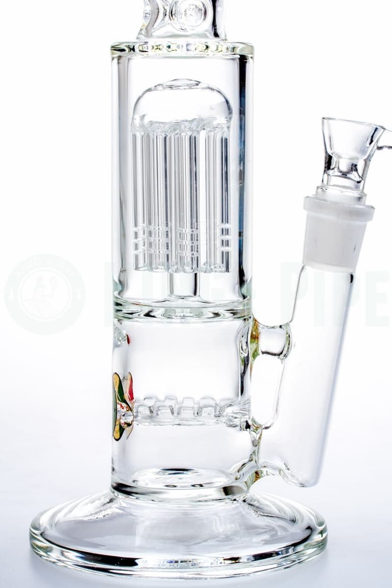 KING&#39;s Pipe Glass - Waffle to Tree Perc Water Bong
