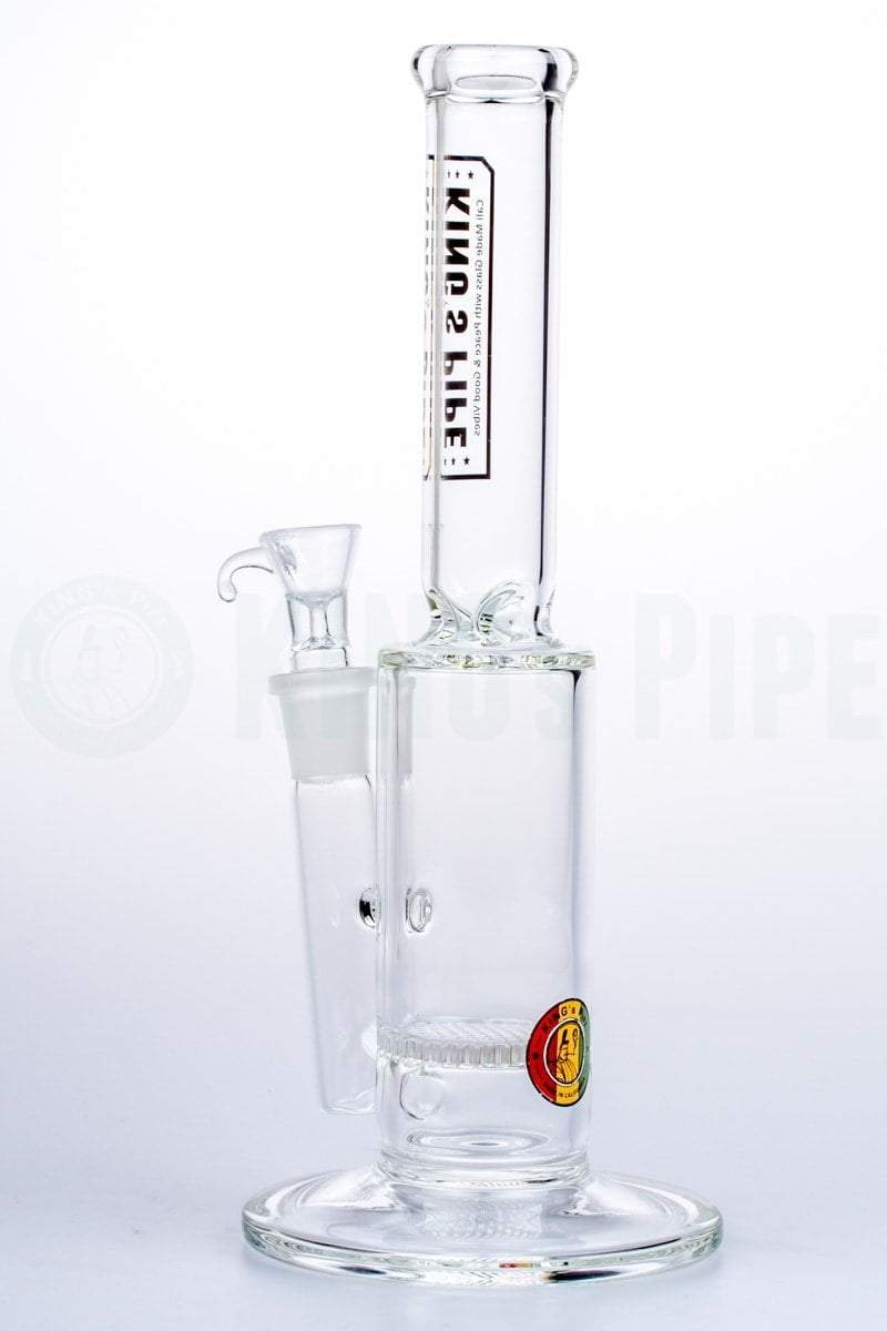 KING's Pipe Glass - Single Honeycomb Bong