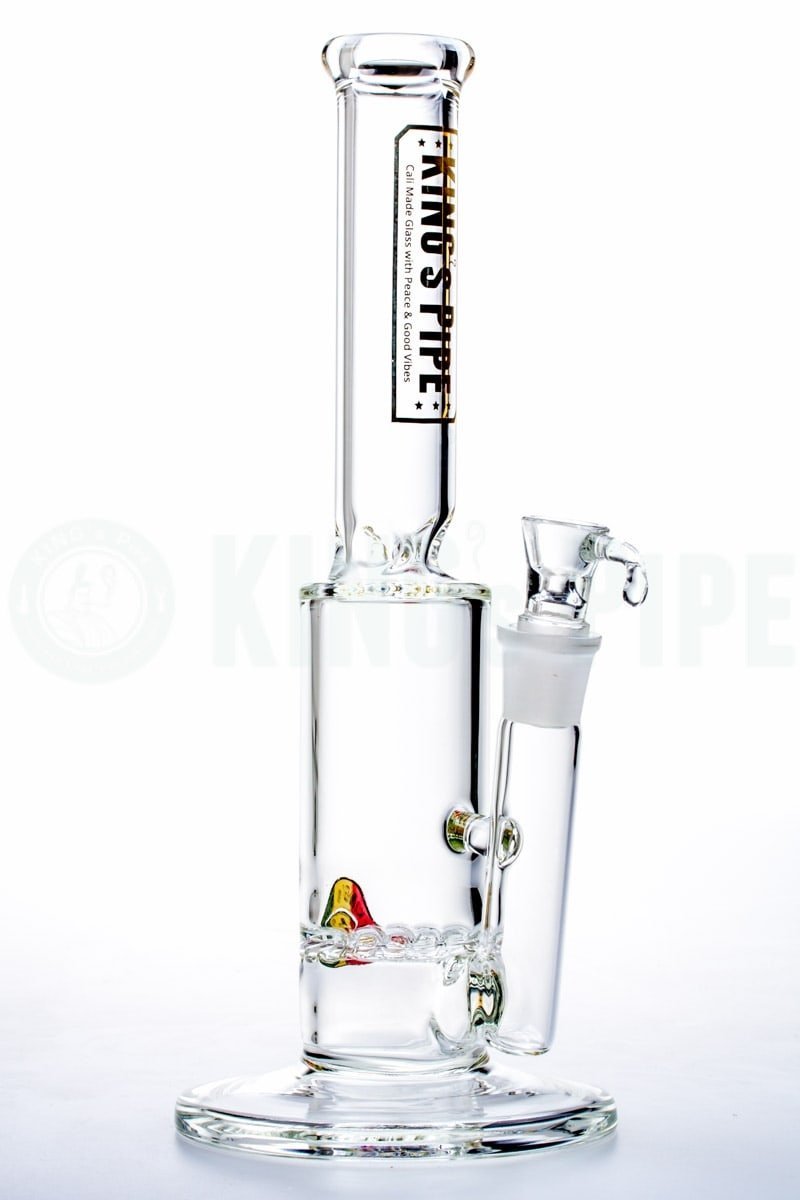 KING's Pipe Glass - Single Waffle Perc Water Bong