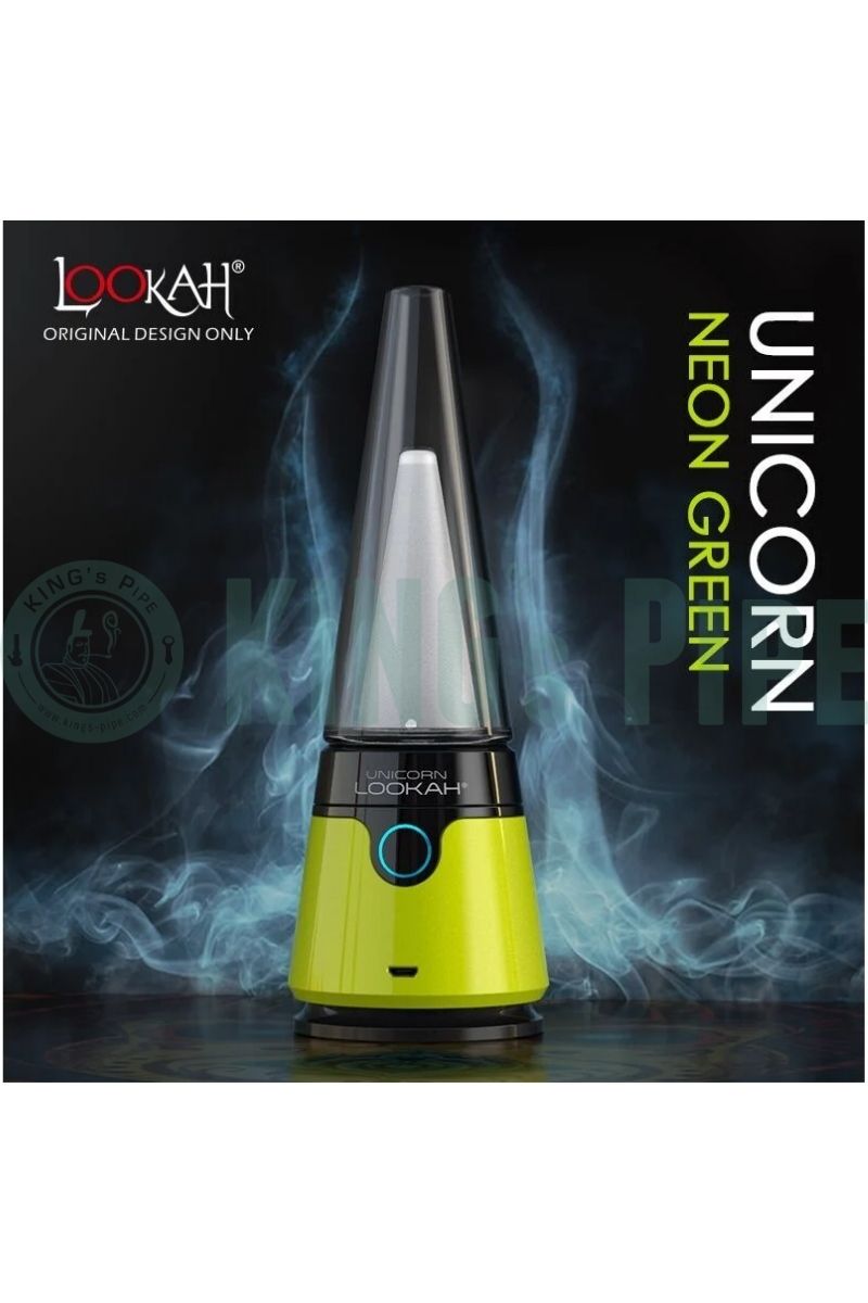 Lookah Unicorn Portable e-Dab Rig Neon Green