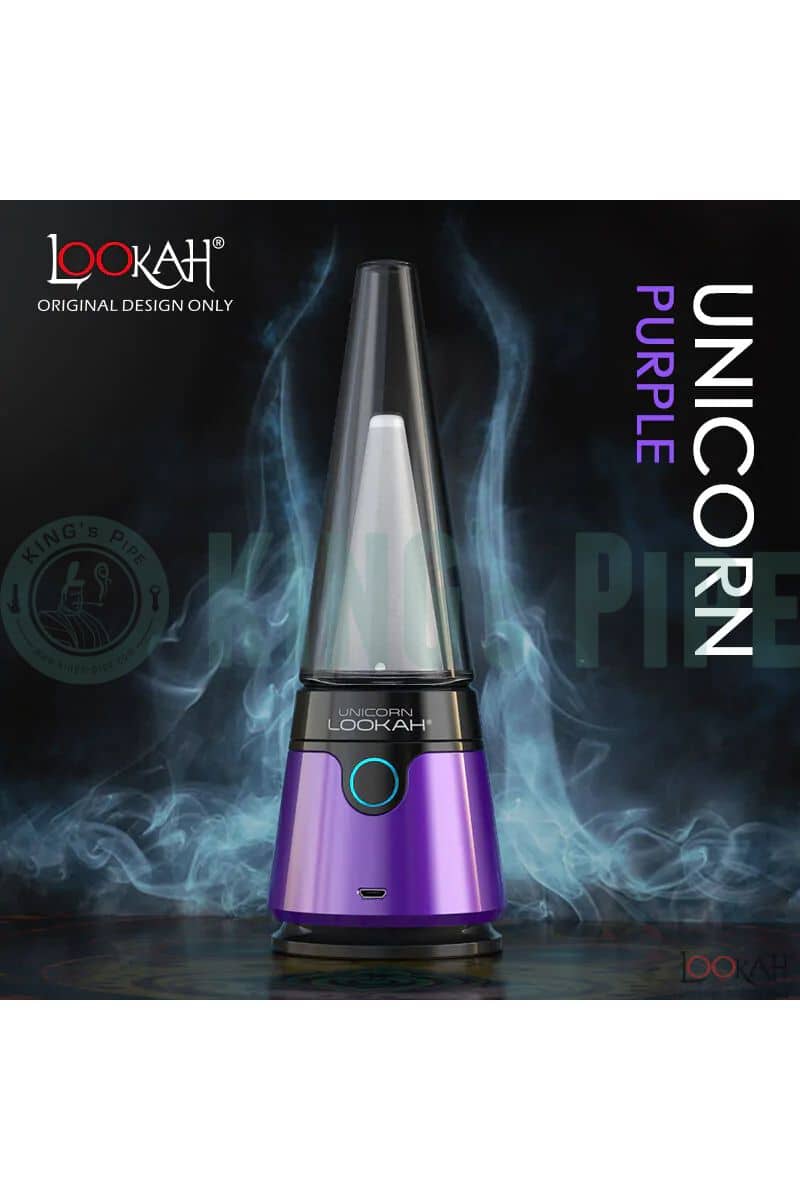 Lookah Unicorn Portable e-Dab Rig Neon Green