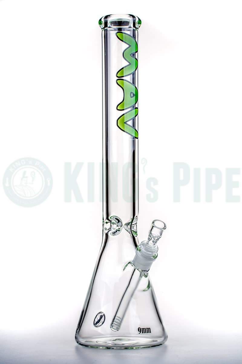 MAV Glass - 18 inch 9mm Thick Glass Beaker Bong Blue