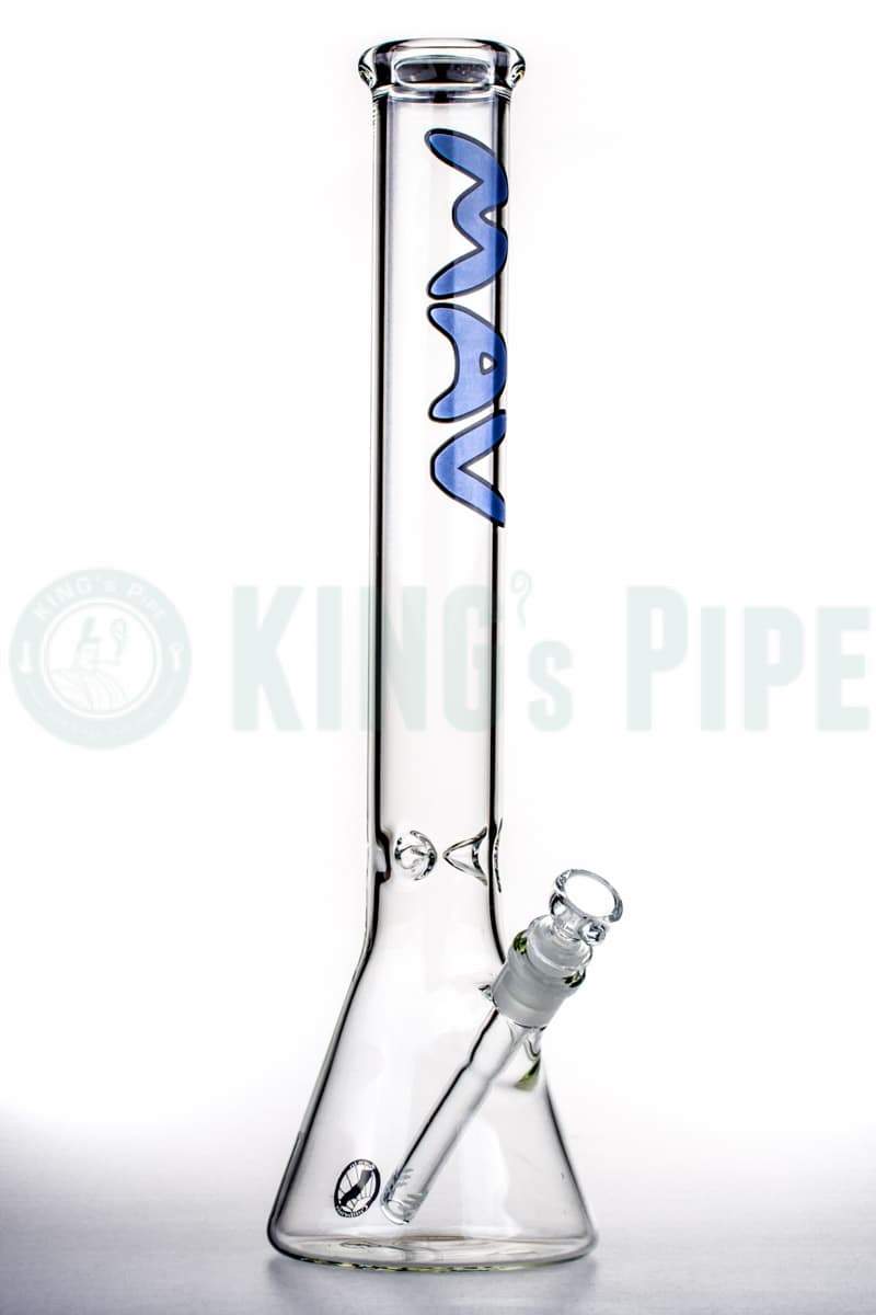 MAV Glass - 18 inch Glass Beaker Bong Blue