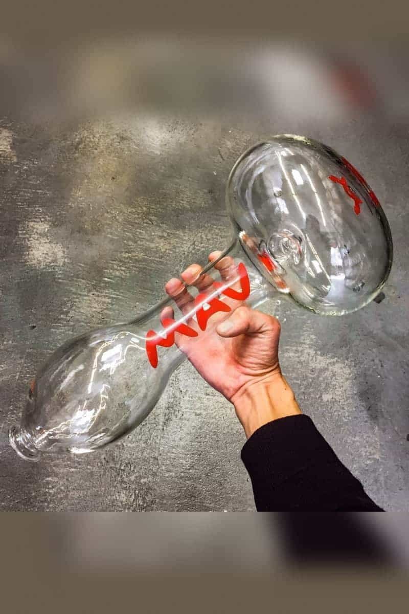 MAV Glass - 15'' Big Giant Glass Pipe