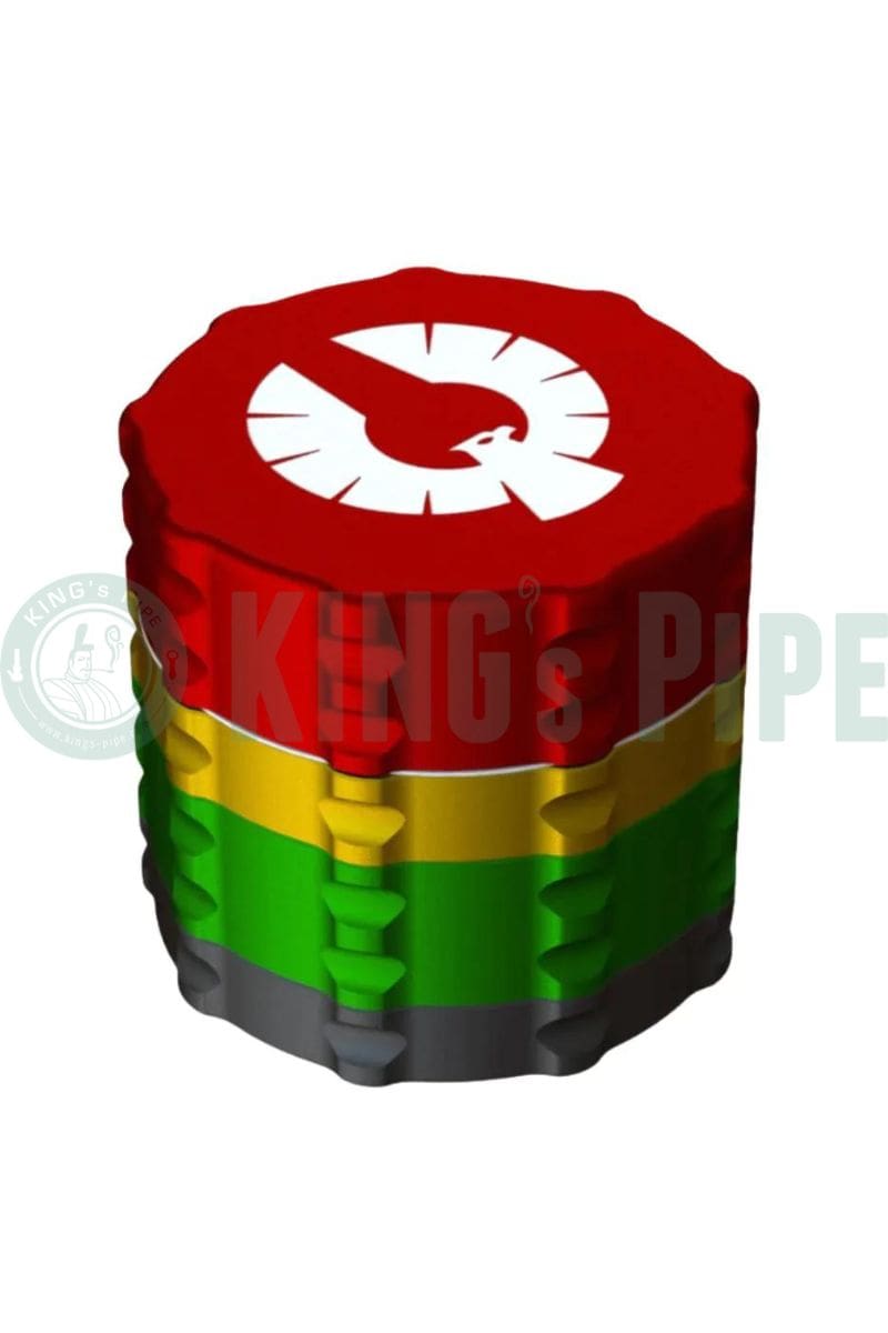 Phoenician - Medium 4 Piece Herbal Grinder Rasta