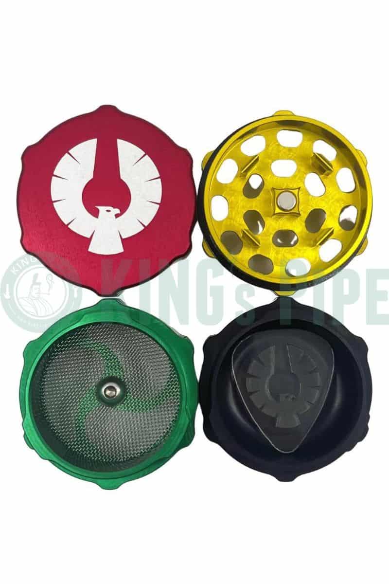 Phoenician Small 4 Piece Grinder Blue