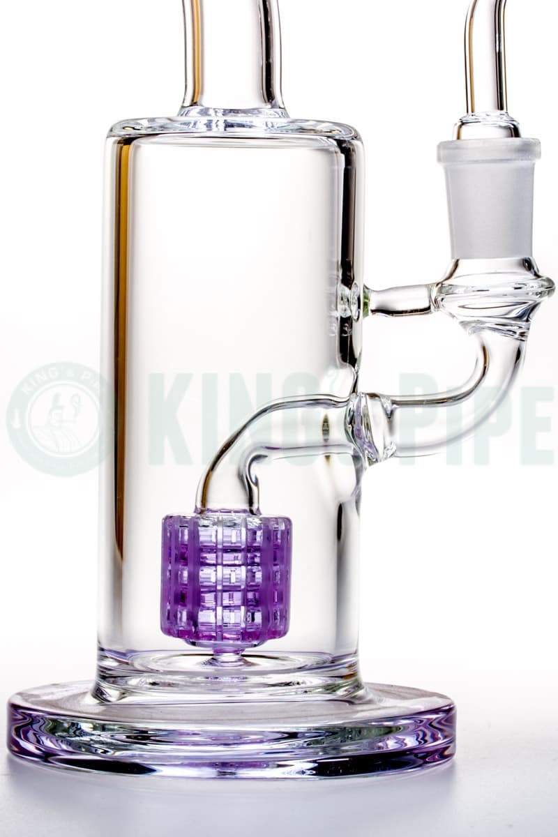 Purple Matrix Perc Cheap Dab Rig | KING's Pipe Online Headshop