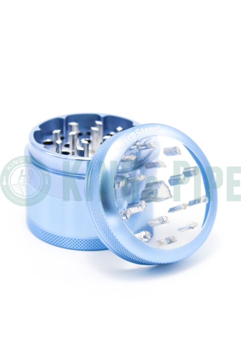 Sharp Stone - 2.5&quot; Large Clear Top V2 Grinder