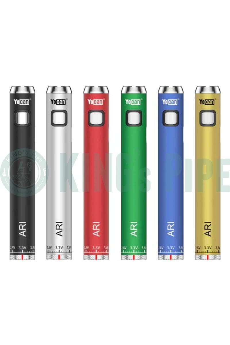 Yocan ARI Series Variable Voltage 510 Battery | KING's Pipe Yocan ARI Series Variable Voltage 510 Battery | KING's Pipe