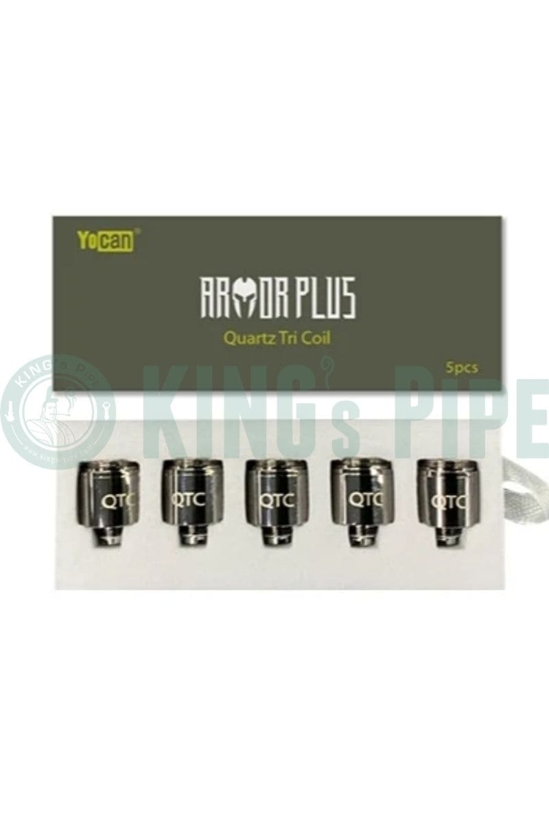 Yocan - Armor Plus Quartz Coils - 5 Pack Dual Quartz Rods