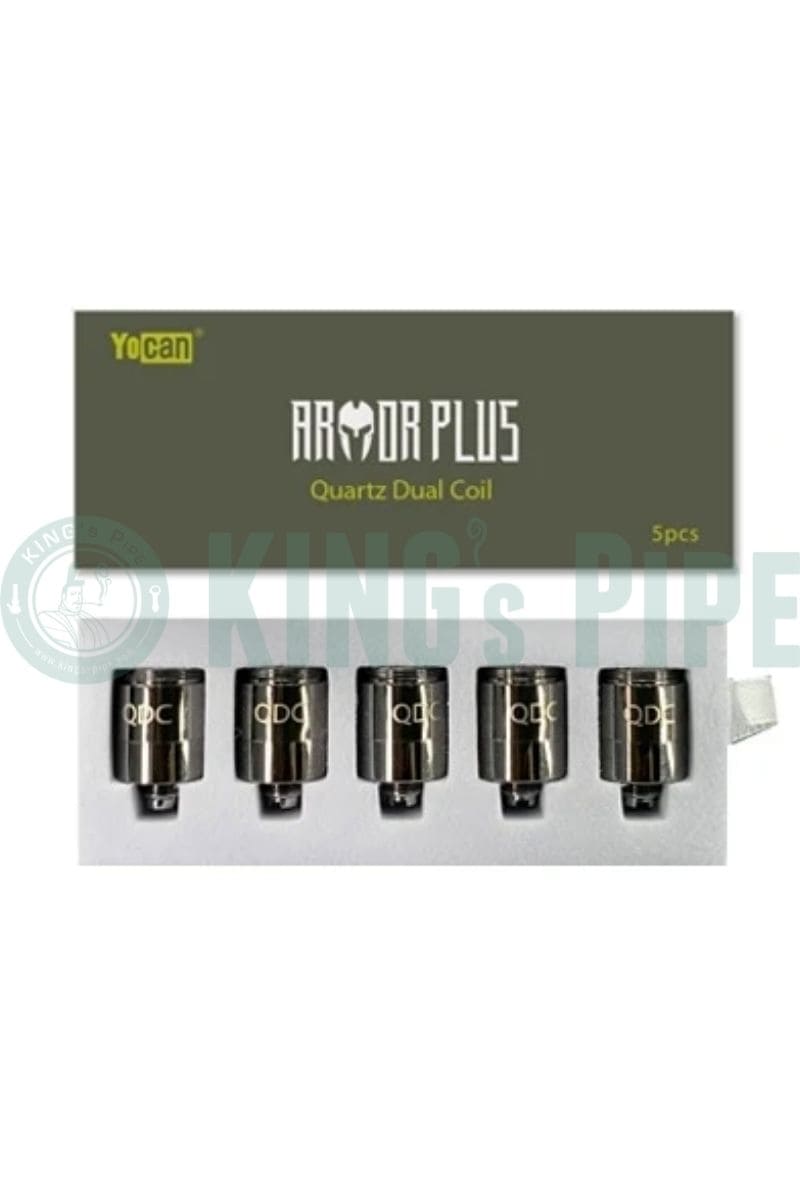 Yocan - Armor Plus Quartz Coils - 5 Pack Dual Quartz Rods