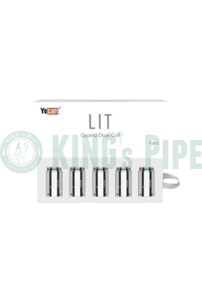 Yocan - Lit Twist Quartz Dual Coils for Replacement (Pack of 5)