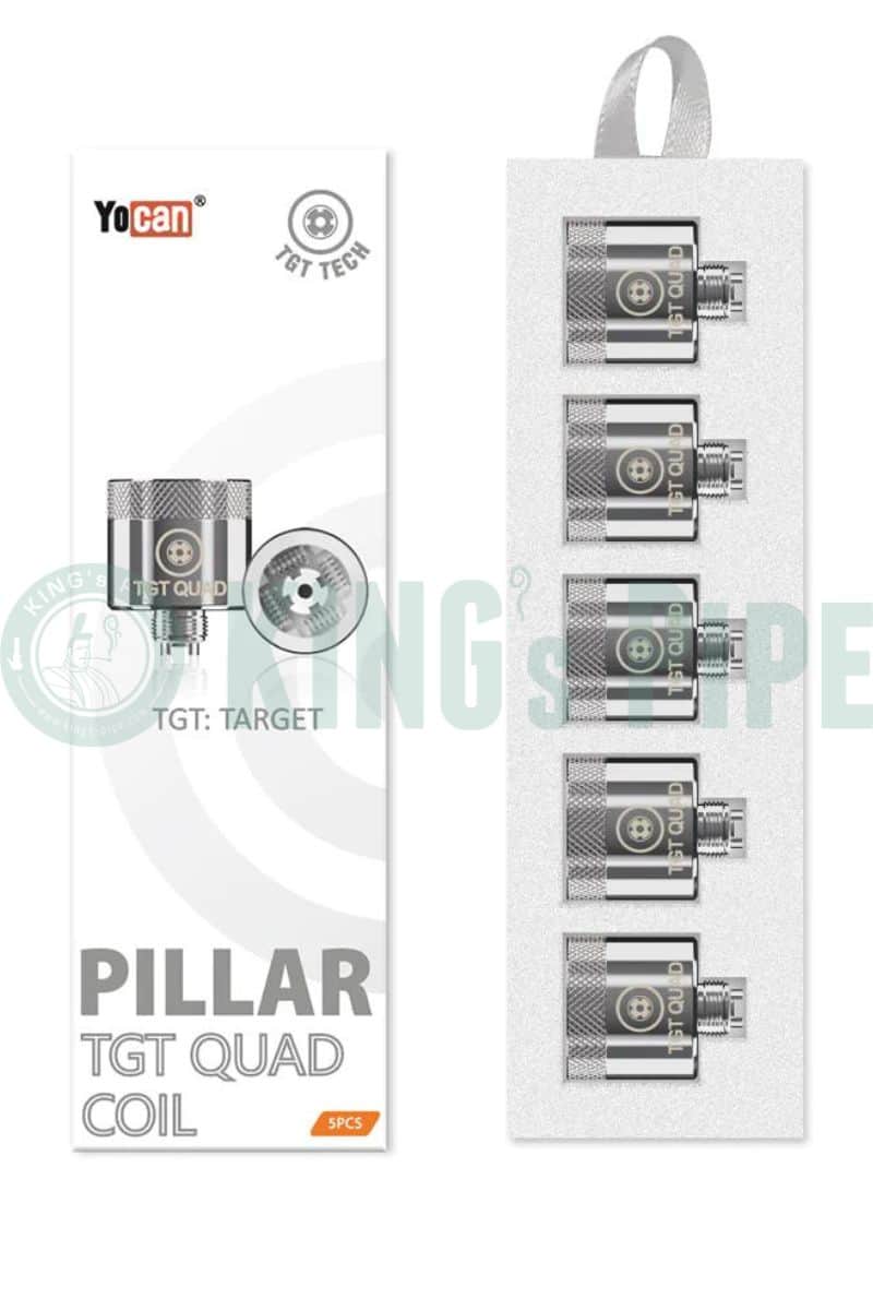 Yocan Pillar TGT Coil (Pack of 5) Ceramic Donuts XTAL Coils